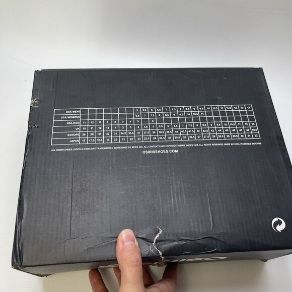 Osiris D3 2001 Men's 4 US (wom 5.5 US) 1141119 White Black Gum Phat Skate Shoes - Picture 10 of 12